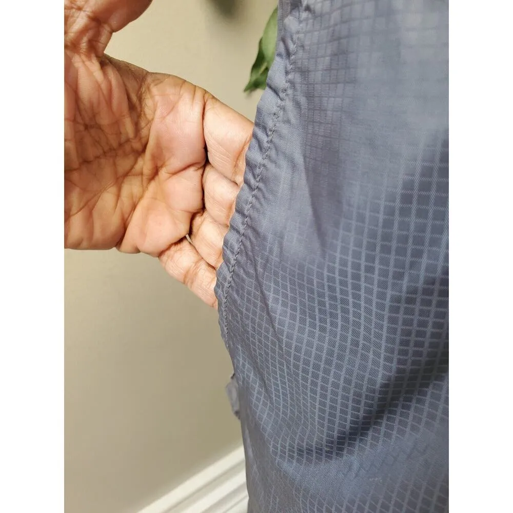 Vintage Nike Womens Blue Hooded Windbreaker Jacket & Pant 2 Pc's Track Suit XL - Image 6