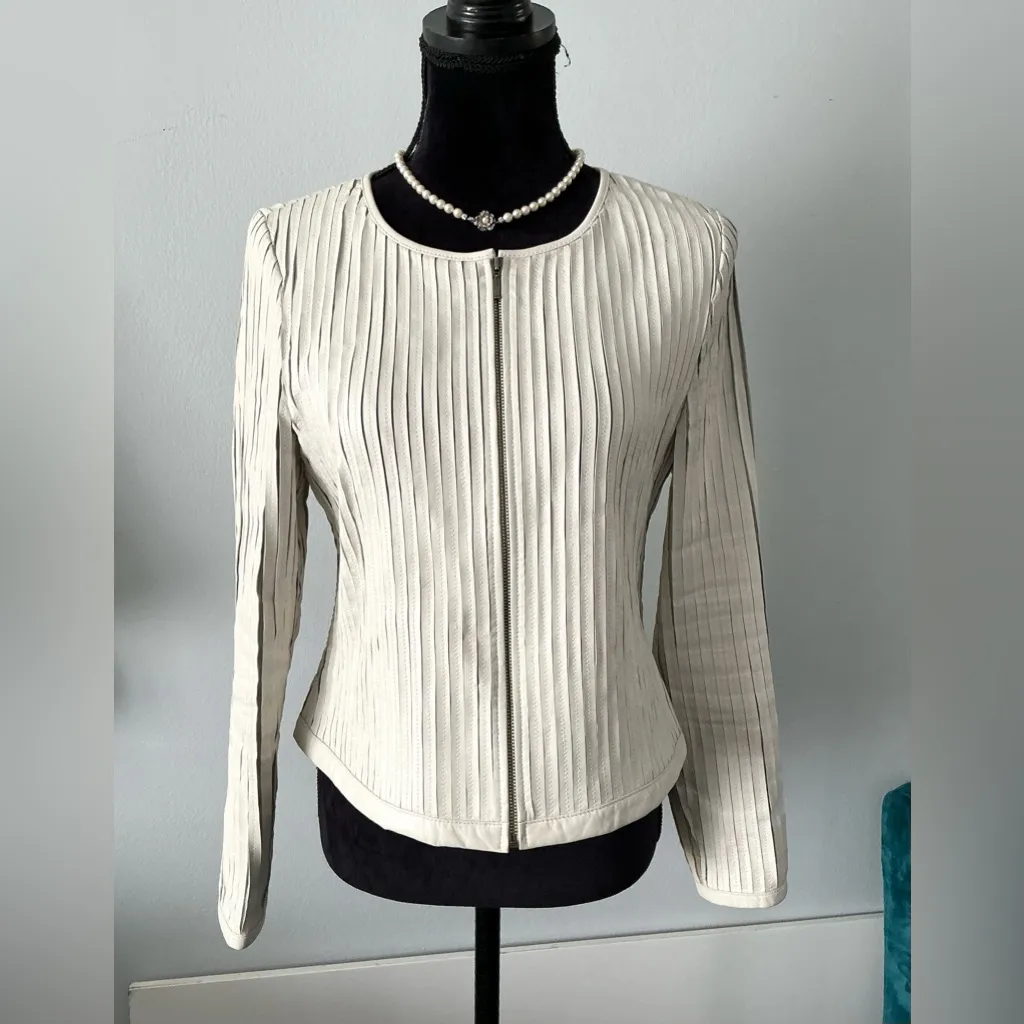 Elegant dressy genuine leather jacket🌷🌷 - Image 2