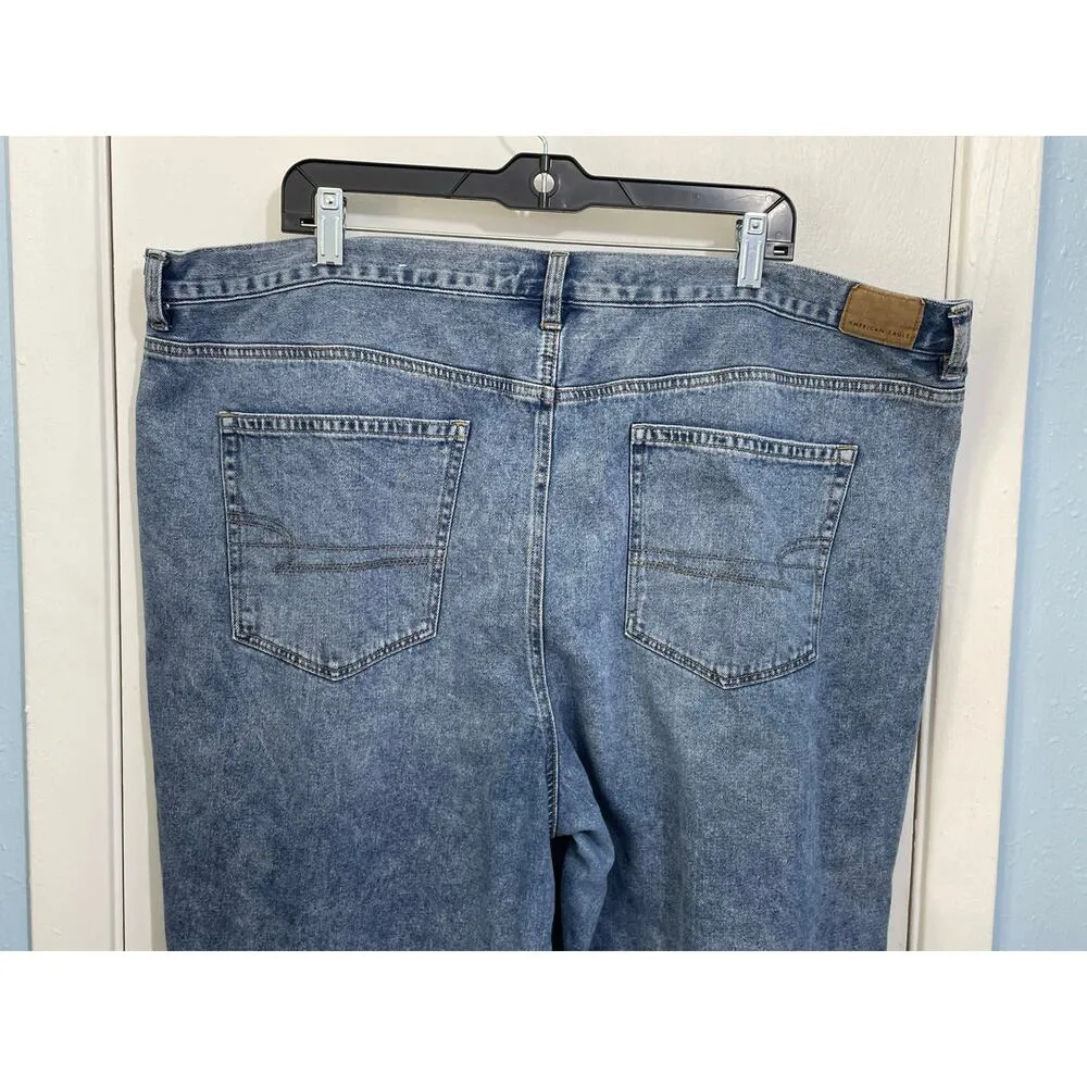 American Eagle Jeans Plus Size 24 Short Mom Jeans High Rise Pleated Festival 90s - Image 5