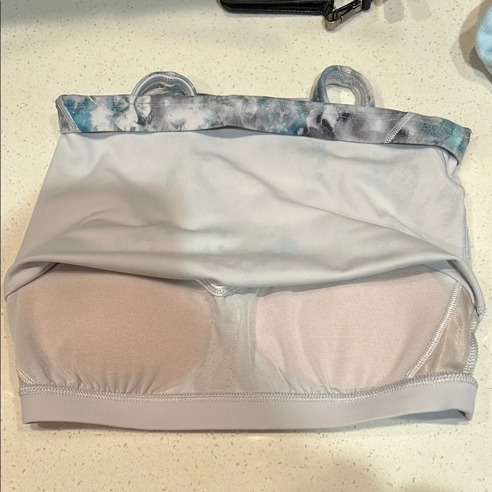 Lulu lemon floral print bra top - Image 2