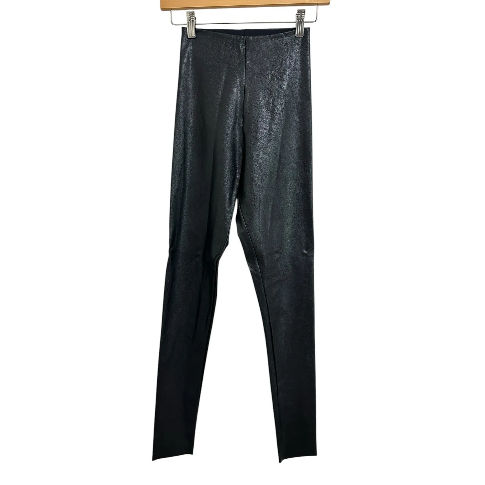 Commando Perfect Control Faux Leather Legging black size Small $118‎ - Image 2