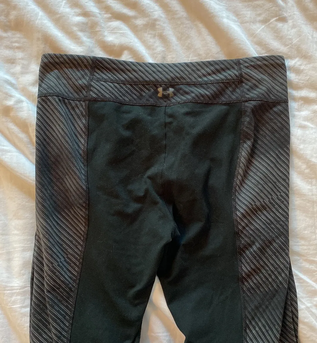 Black Patterned Leggings - Image 4