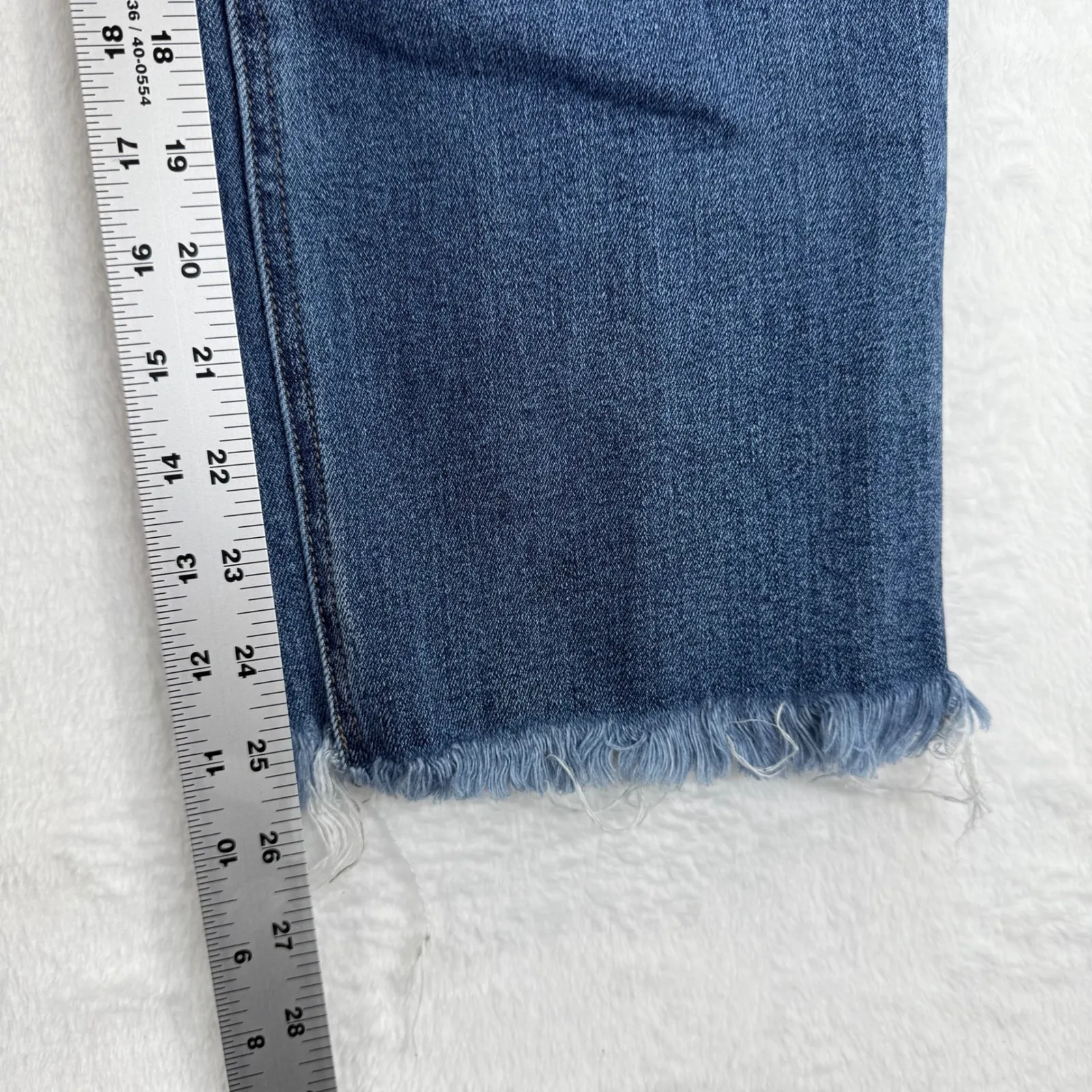 Flying Monkey Womens Size‎ 30 Distressed High Rise Straight Leg Jeans Denim - Image 4