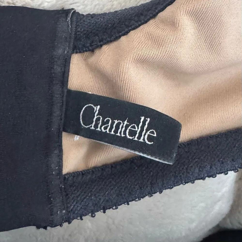 Chantelle Lace Minimizer Bra Black 34DDD - Image 3