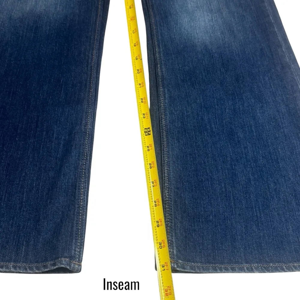 NEW New York & Company Curvy Low Rise Bootcut Capsule Jeans Rodeo‎ Size 12 Blue - Image 10