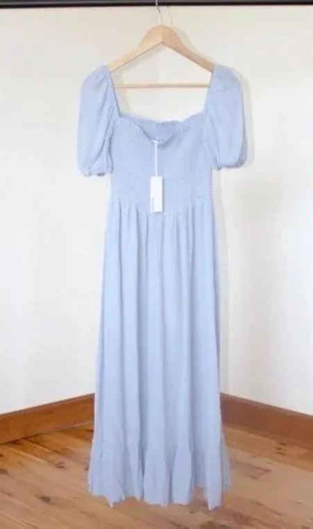 1HR SALE ⚡Reformation Meadow Dress (Mineral) - Image 4