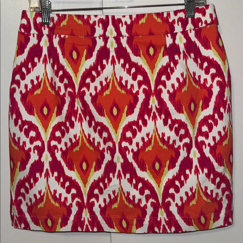 Rafaella Skort Pink & Orange Boho Print Women’s M Medium - Image 5