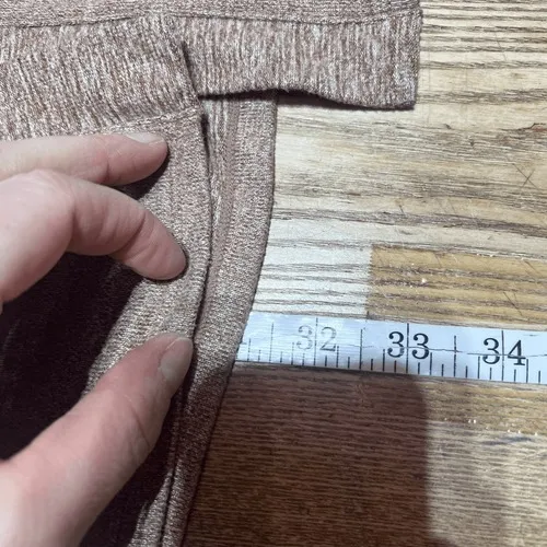 Cuddl Duds Women's Tank & Cardigan Set Stretchy 2 PC V Neck Sweater Brown Medium - Image 11