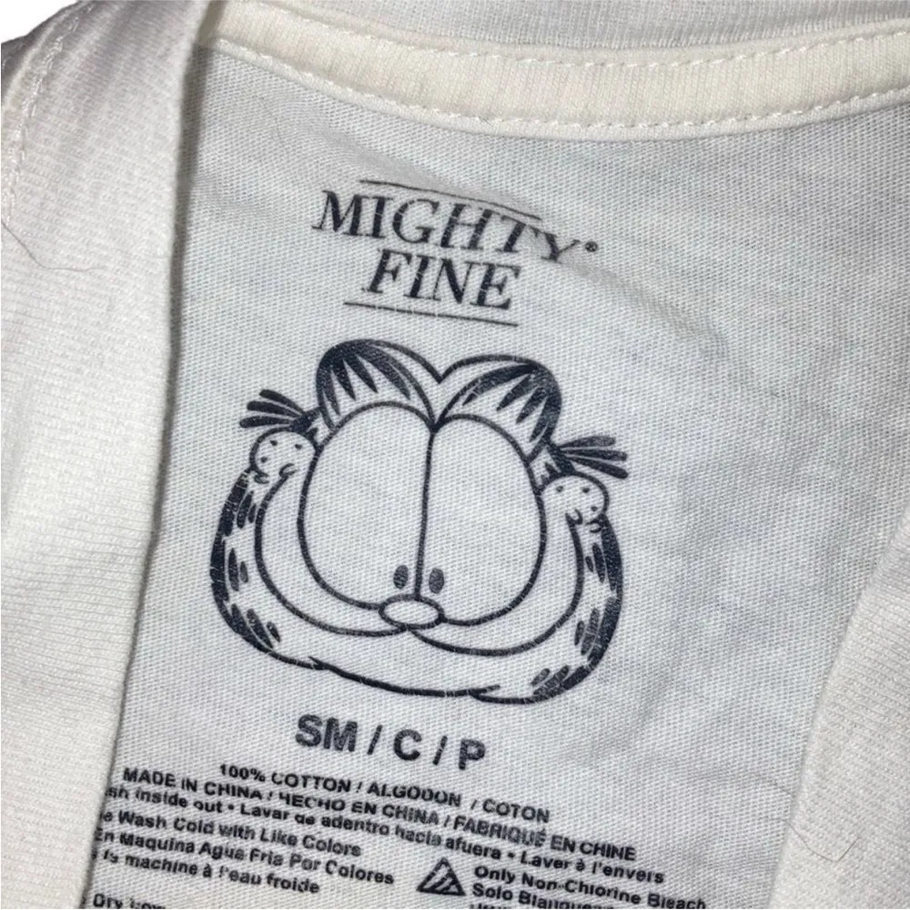 Garfield Cropped Tee T-Shirt Lifeguard Stand Cute Cat Venice Beach S - Image 7