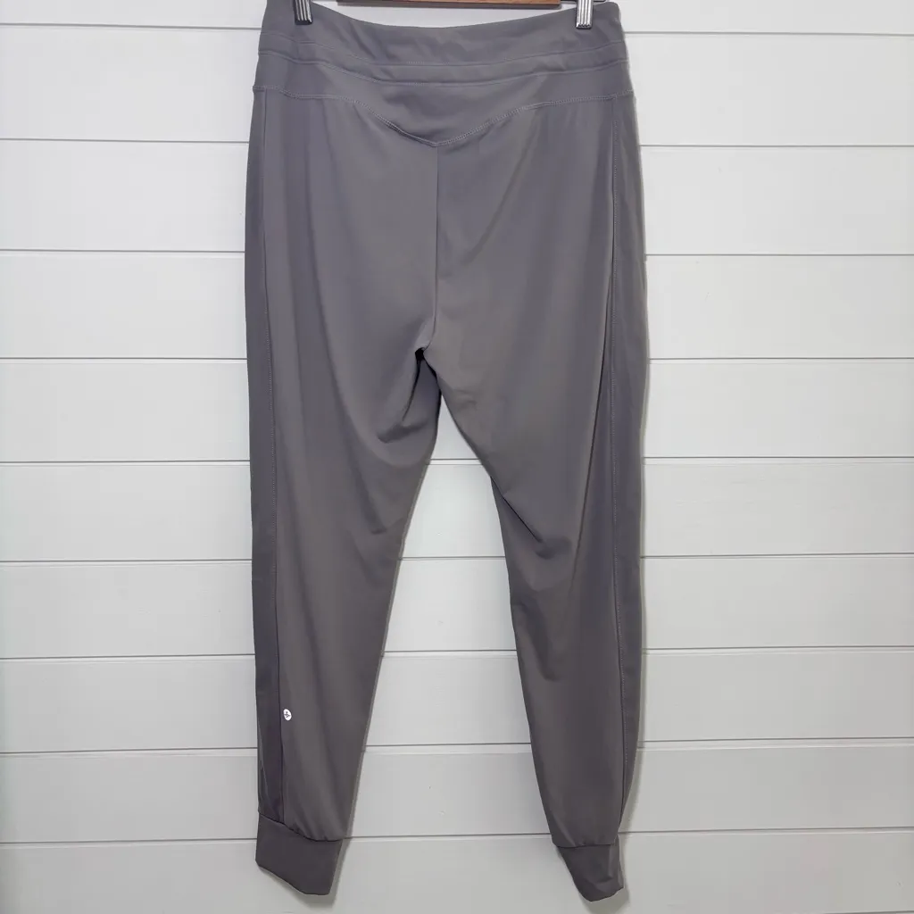 Halara High Waisted Drawstring‎ Side Pocket Plain Full Length Joggers Size L - Image 4