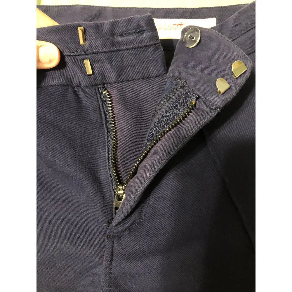 Pistola Lindsay crop kick flare Navy pants Women's size 28 waist measures 31"‎ - Image 5