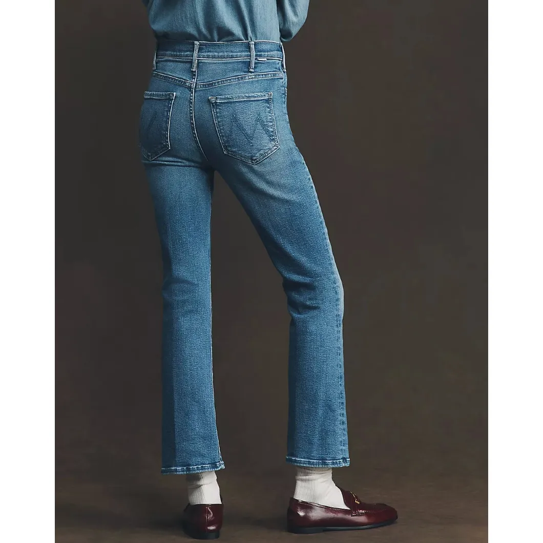 MOTHER The Hustler Mid Rise Ankle Jeans in Read Between The Lines Size 27 Blue - Image 3