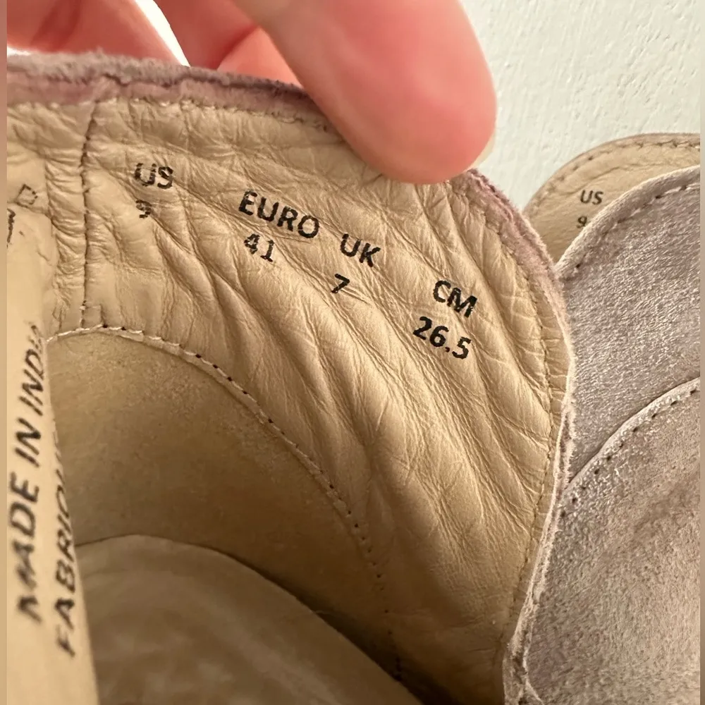 Hush Puppies Medium Moyen Ankle Boots Suede Leather - Image 7