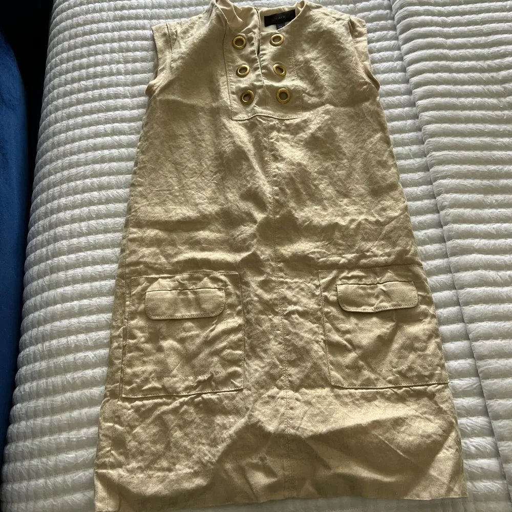 J. Crew Metallic Sheath Dress - Image 4