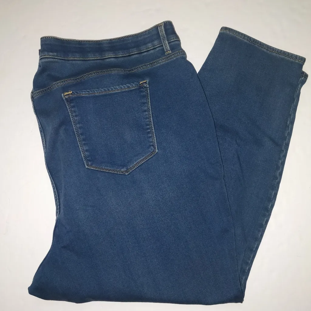 🆕 Old Navy NWT 30 Rockstar Super Skinny Jeans Warm NEW Winter - Image 5