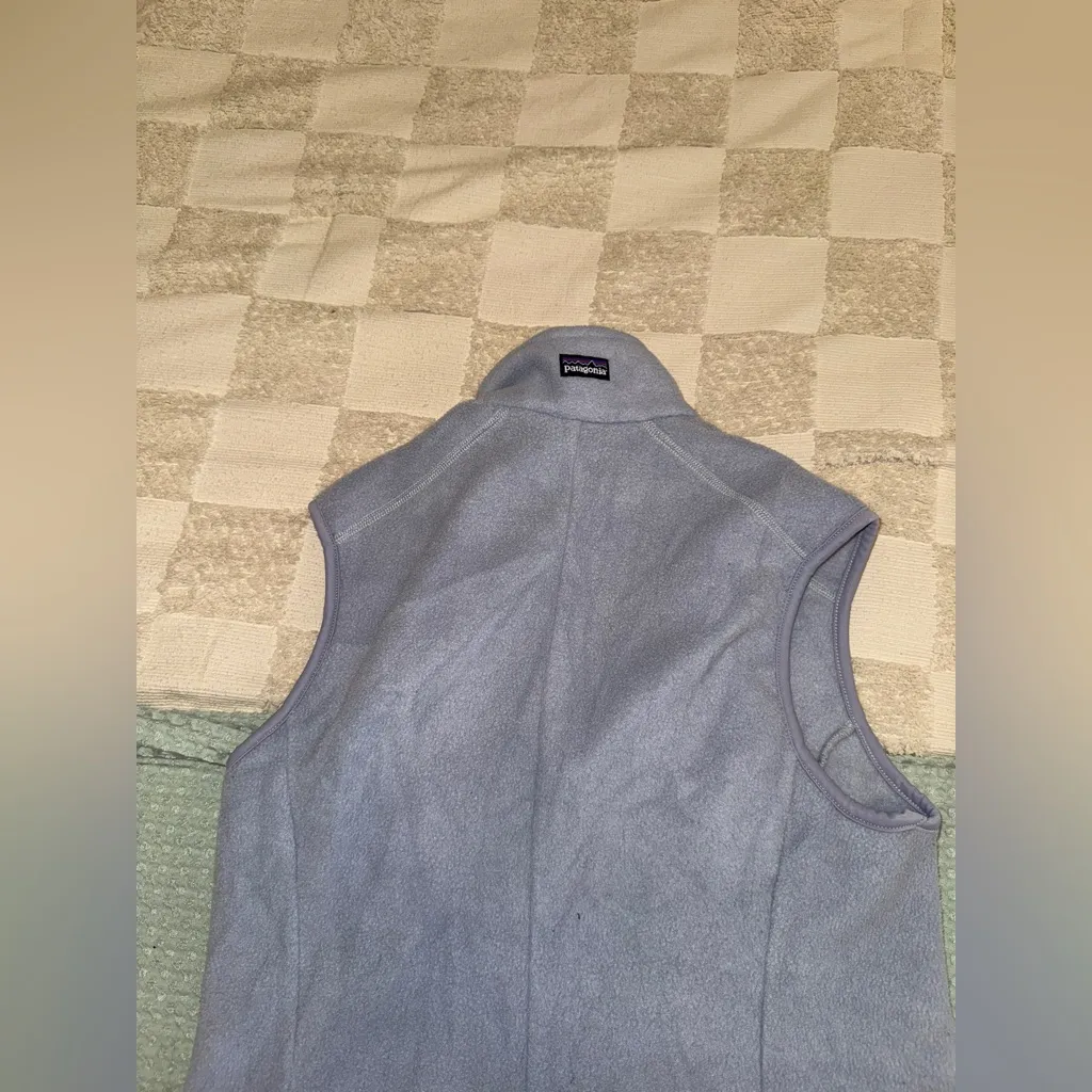 Patagonia Women’s Synchilla Vest Blue Size M - Image 5