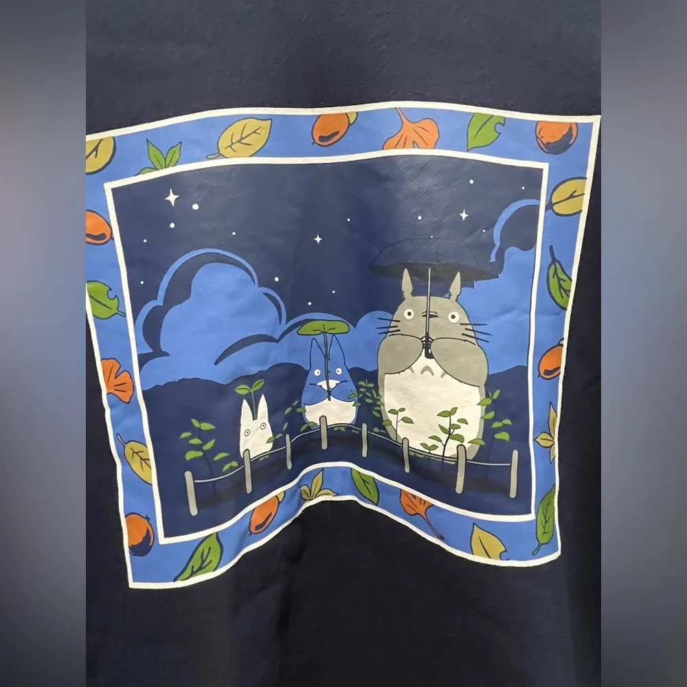 Studio Ghibli My Neighbor Totoro Frame Portrait Turtleneck Crewneck - Image 7