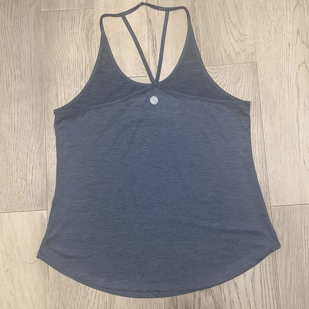 Navy Blue Tank Top Medium - Image 2