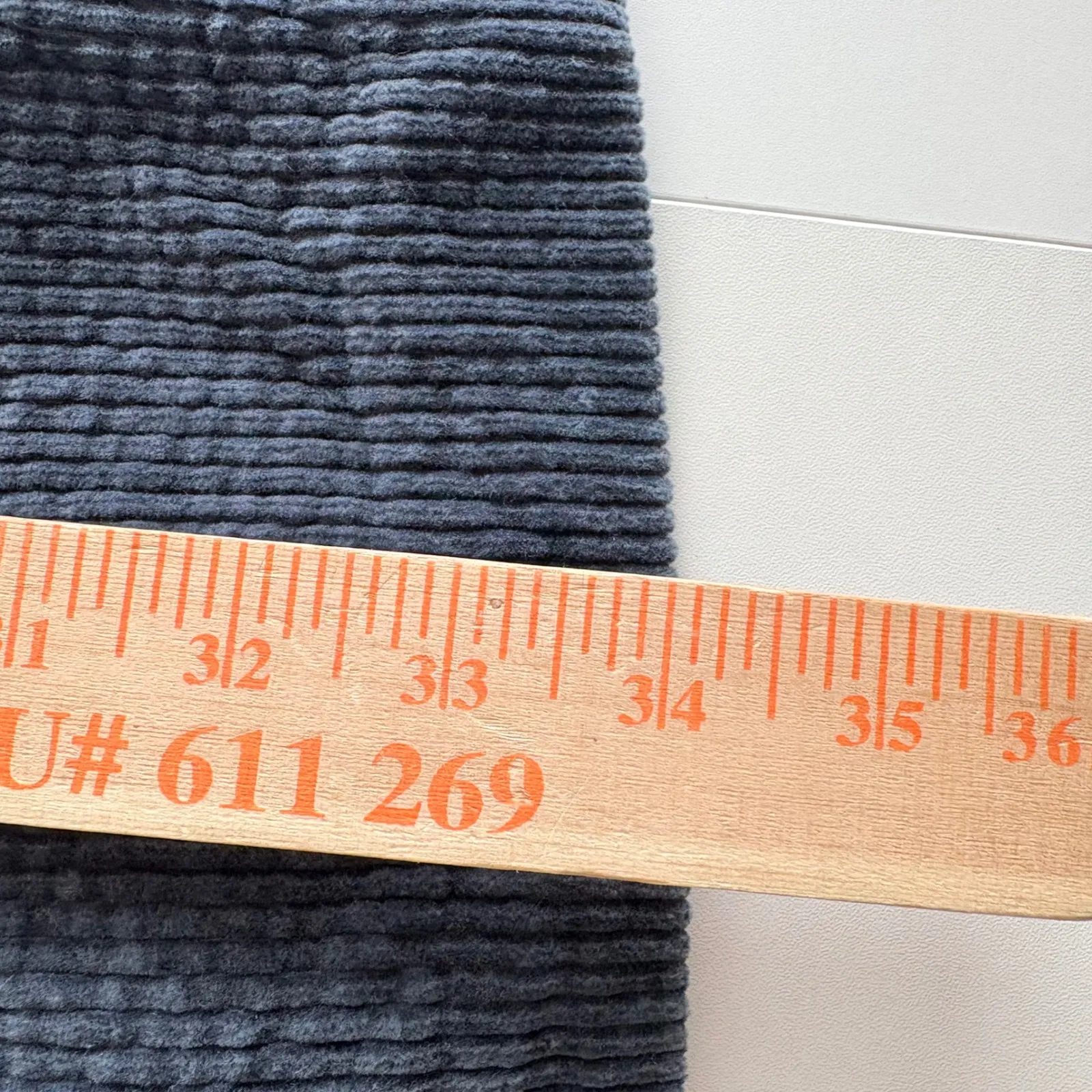 J Jill Corduroy Blazer Jacket Blue 2X Women Long Sleeve Button Front Pockets - Image 9