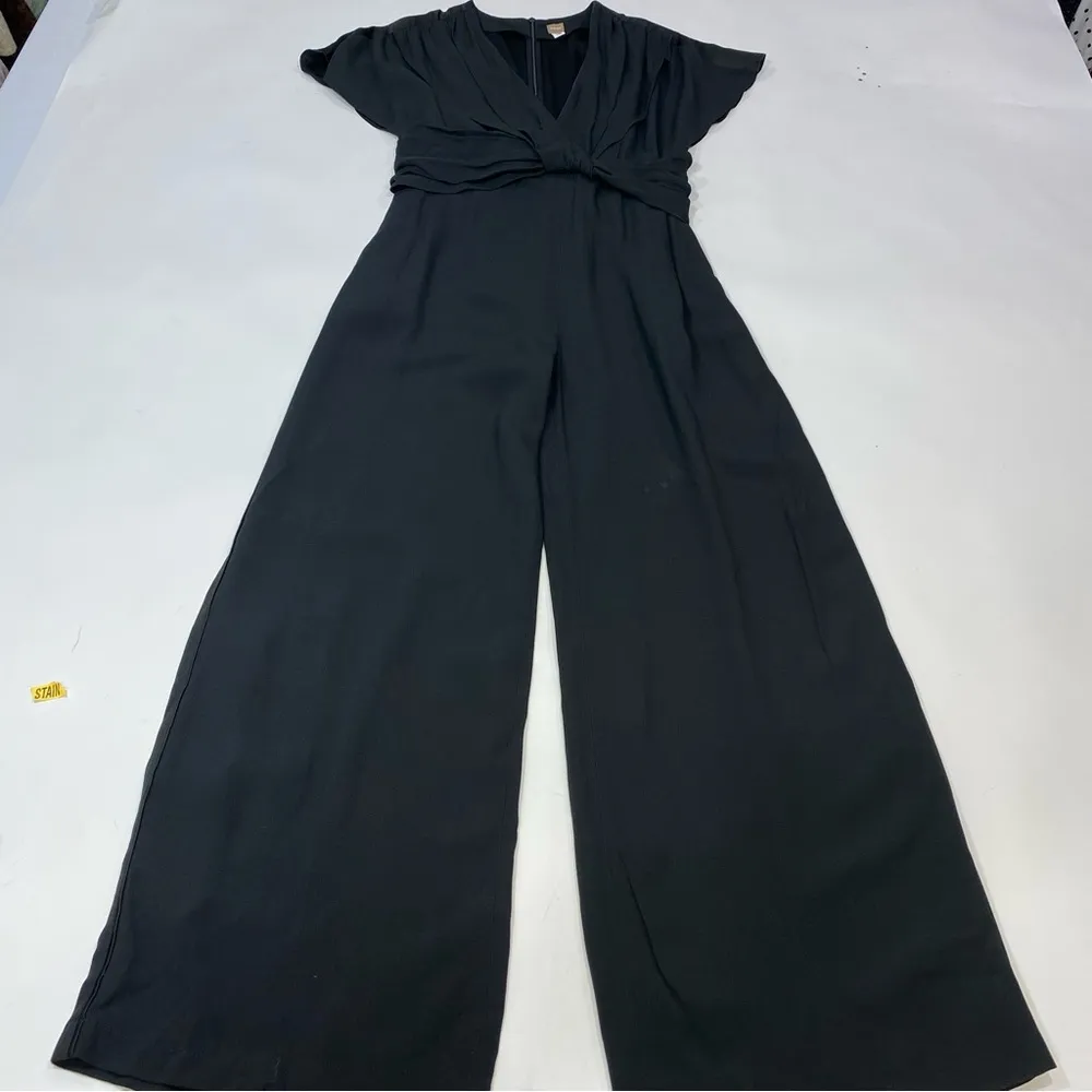 BOSS Debasa Black Jumpsuit Size 8 - Image 3