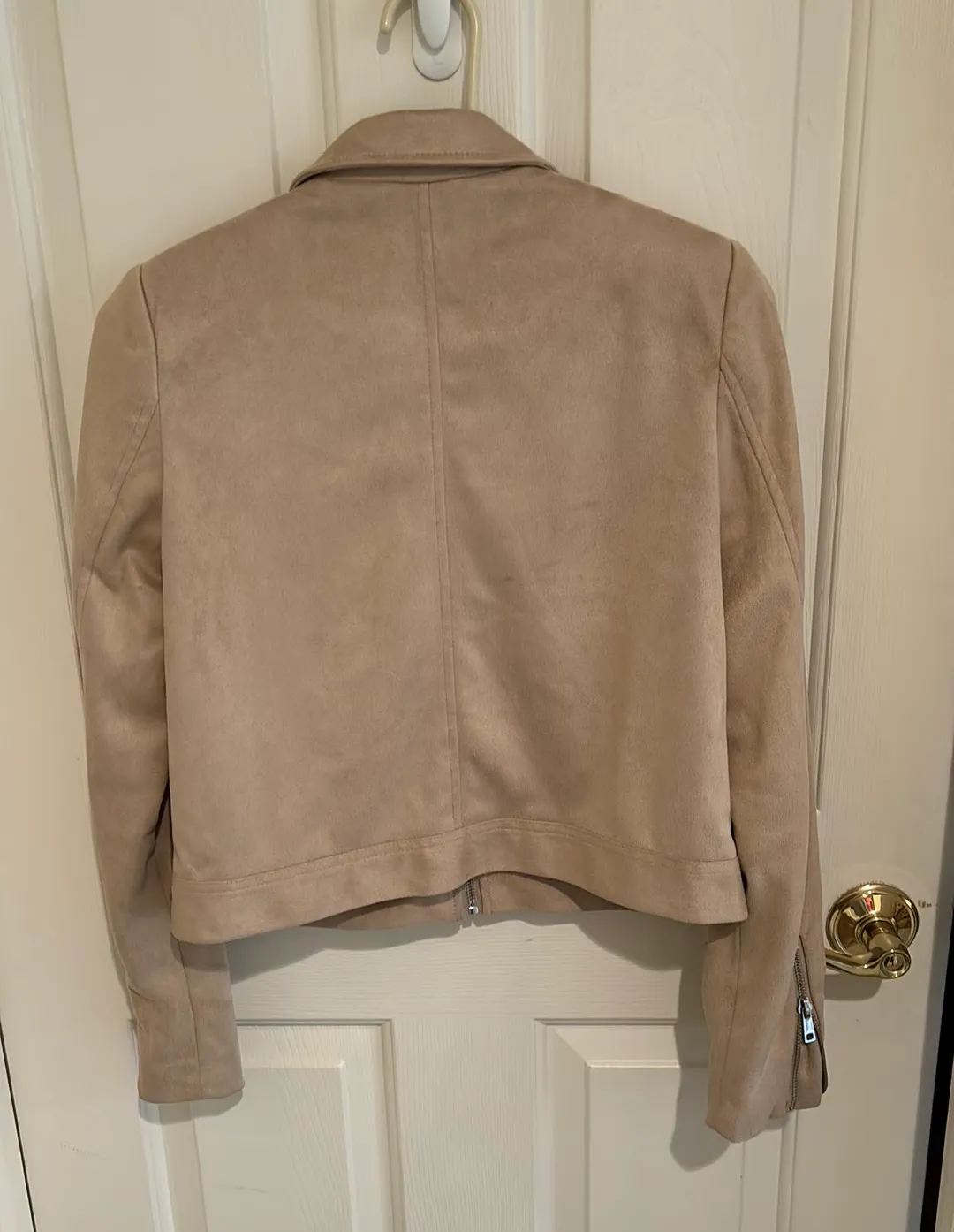 Faux Suede Jacket - Image 2