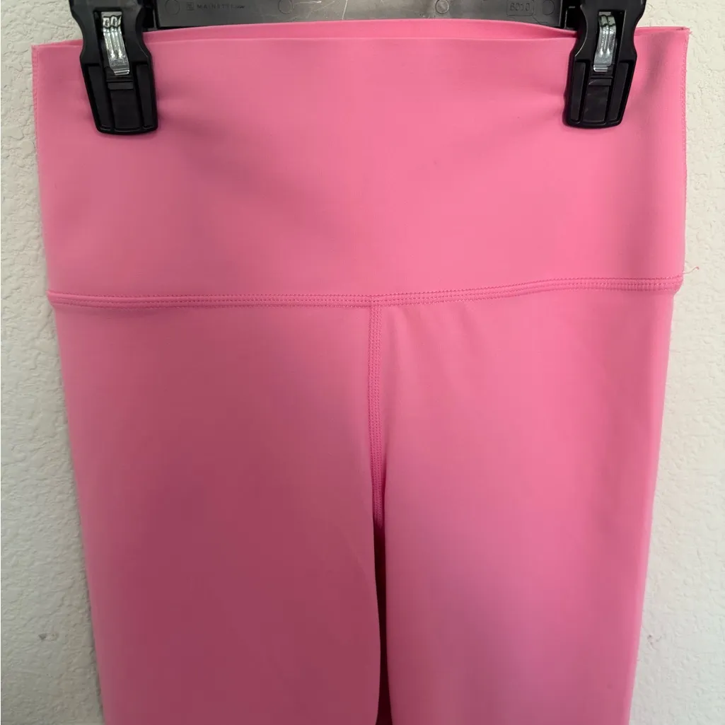 Carbon38 High Rise 7/8 Leggings Cloud Compression Morning Glory Pink Size Small - Image 4