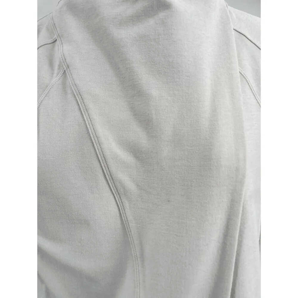 Lululemon Rulu Rally Wrap Heathered Ocean Mist Cozy Neutral Minimalist Sweater 6 - Image 13