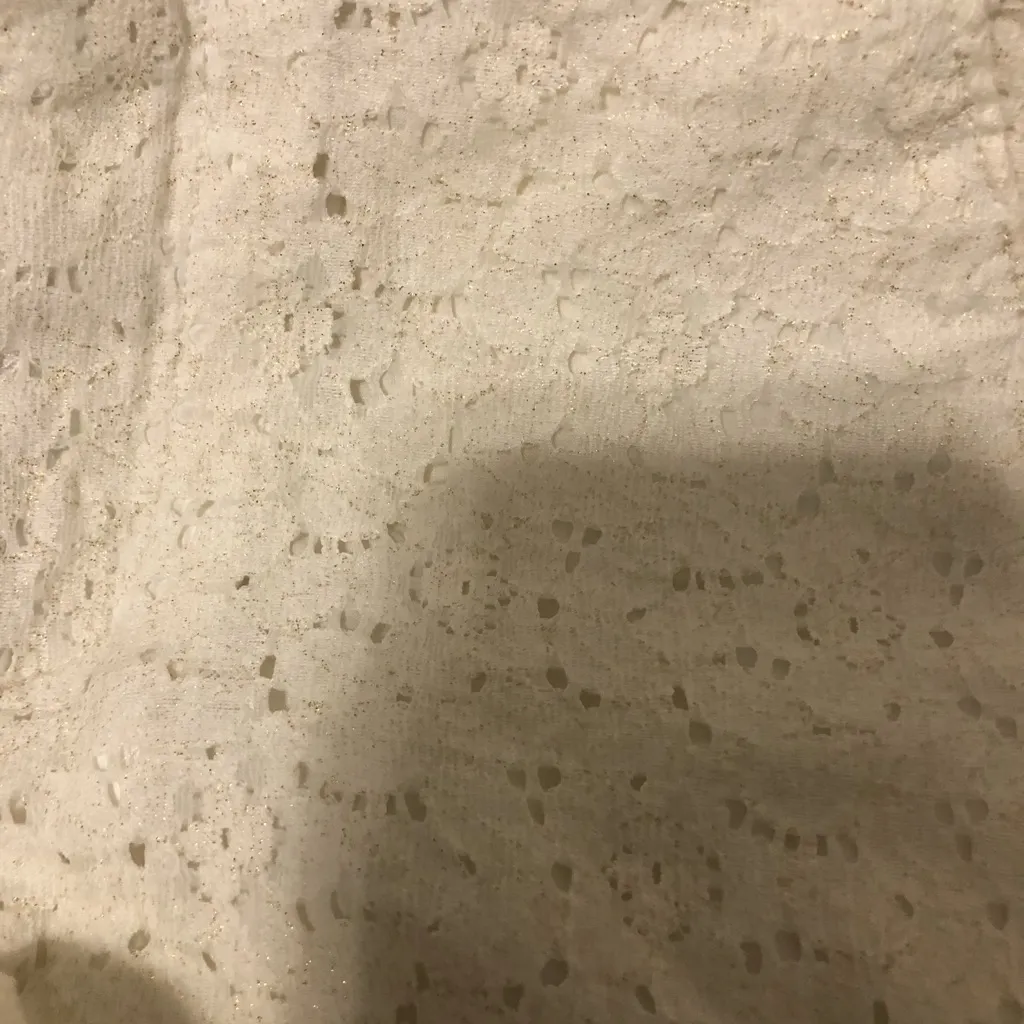 Abercrombie‎ & Fitch lace style cream shorts womens size 25 0 short shorts - Image 7