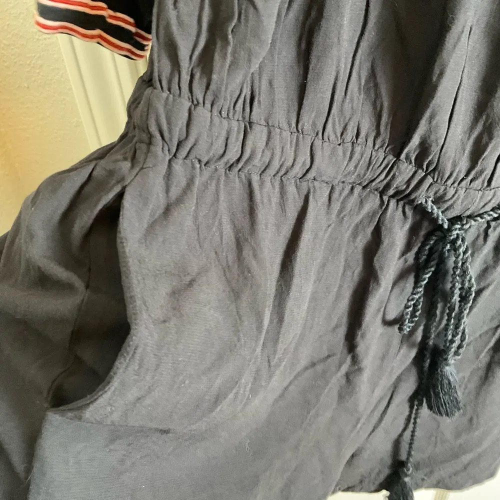 Loft Black Romper with Embroidery size SP - Image 6