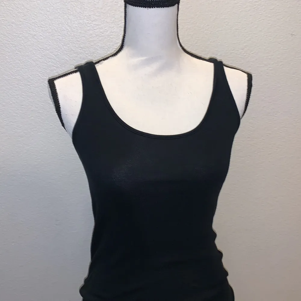 Isabel maternity by Ingrid & Isabel black tank top - Image 2