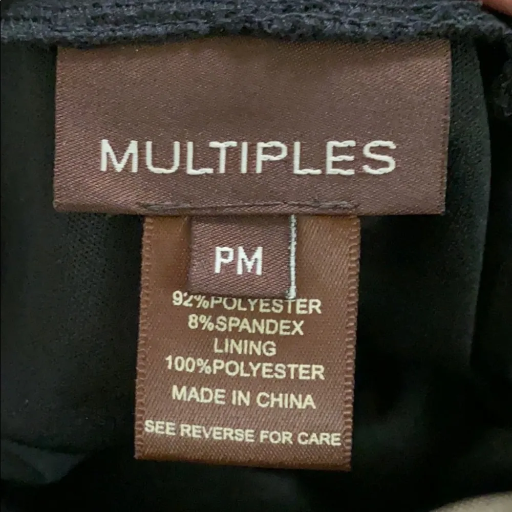 Multiples Animal Print Petite Flowy Midi Skirt - Image 6