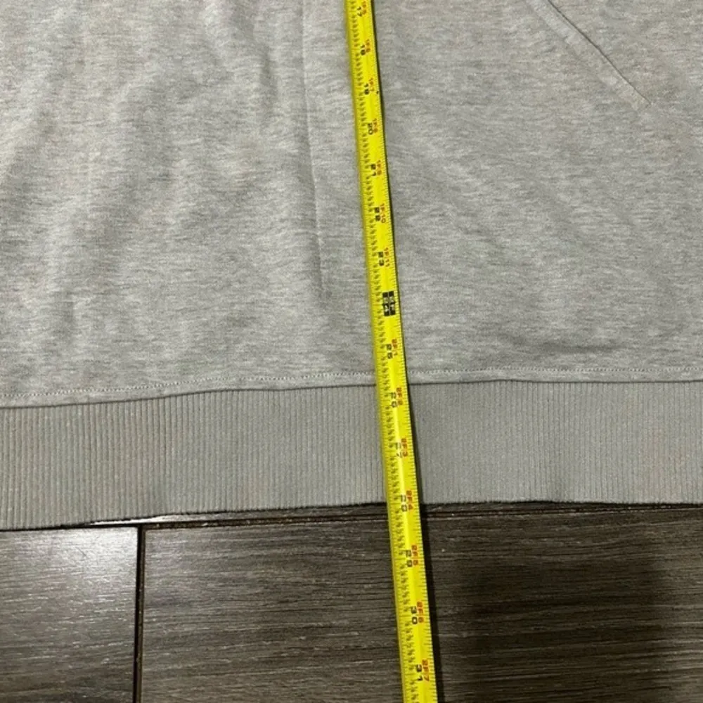 Sam Edelman Heather Grey Cozy Boxy Hoodie Poncho Oversized - Image 6