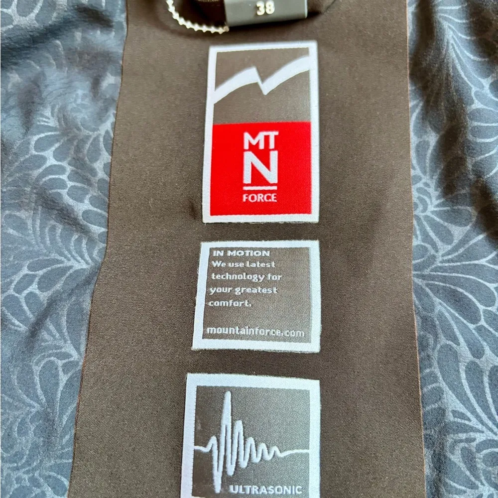 Mountain Force Ski Jacket in Brown Size 38 Medium NWOT - Image 9