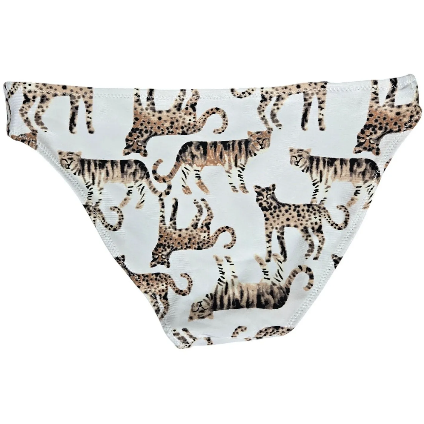 Aerie Cat Animal Print‎ Knot Bikini Bottom XS NWT - Image 2