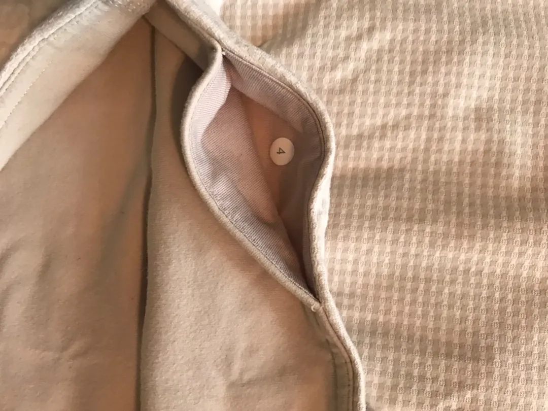 Lululemon Gingham Print Cropped Leggings - Image 2