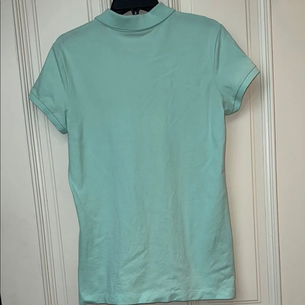 Lilly Pulitzer Women's Mint Green Shirt - Image 4