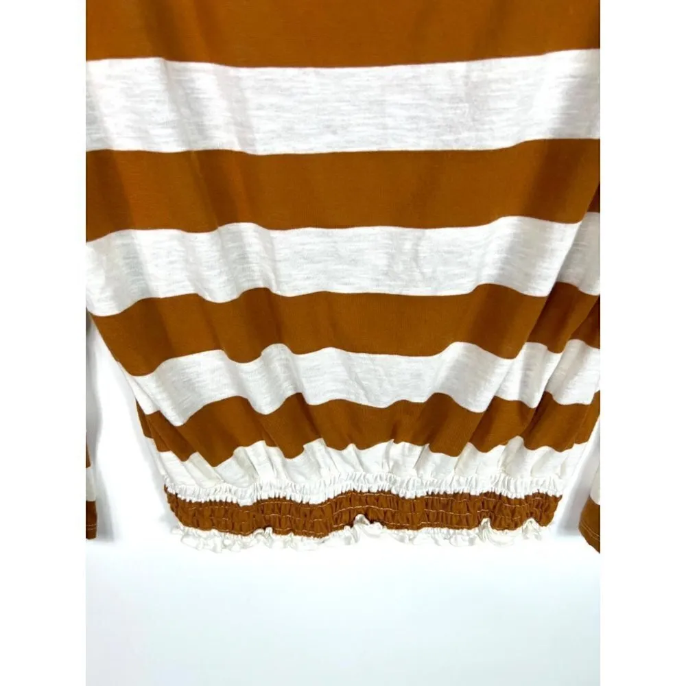 Peyton Jensen long sleeve‎ striped top - Image 2