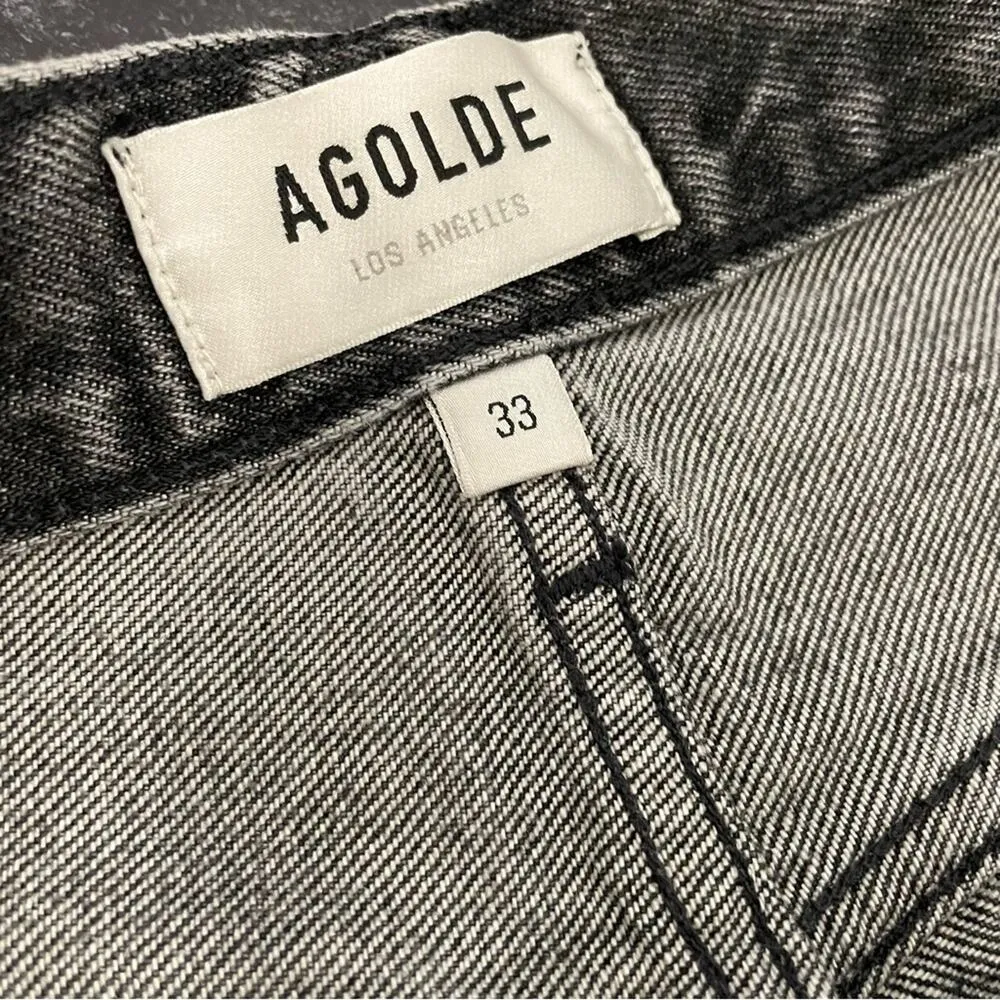 Agolde Women’s Dee Vintage High Rise Short in Moxy Sz 33 - Image 7