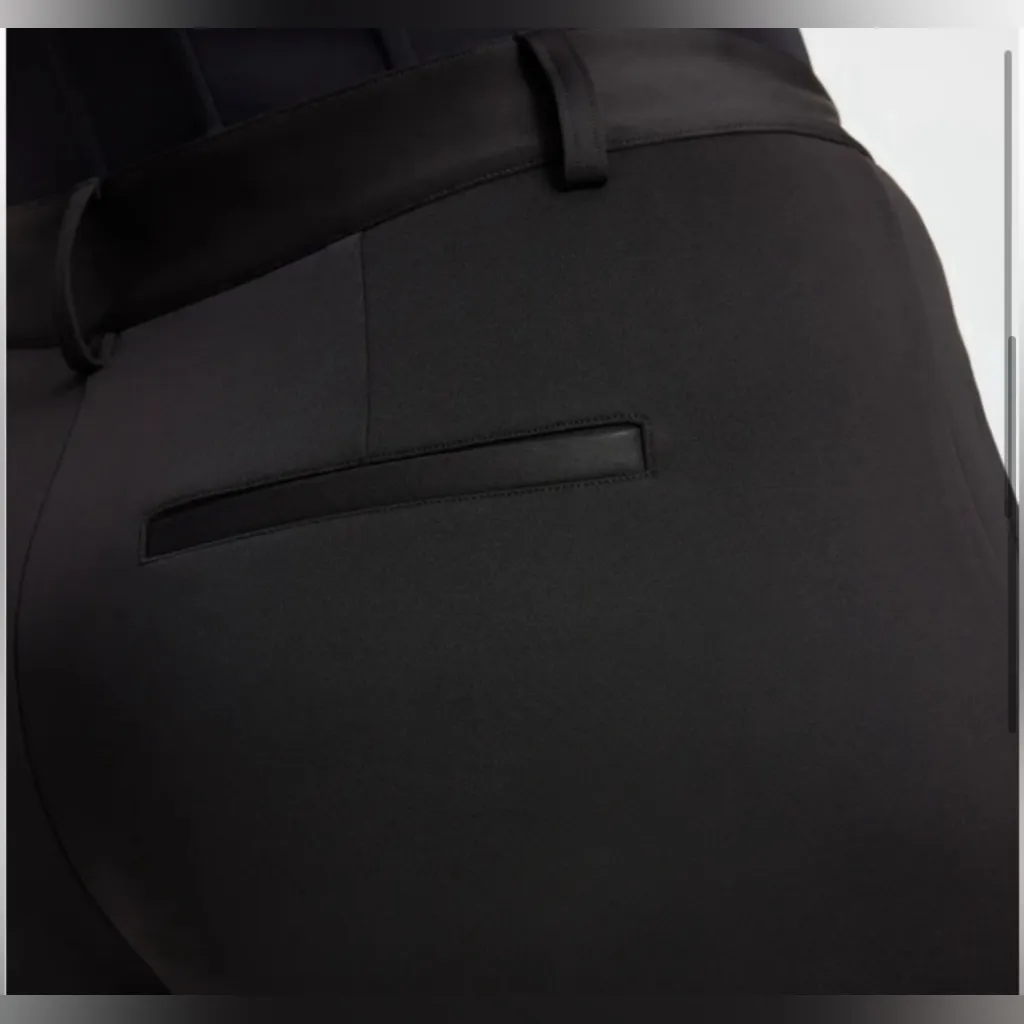 NWT size 2 $138 Good American Scuba Wide-Leg Trousers - Image 4