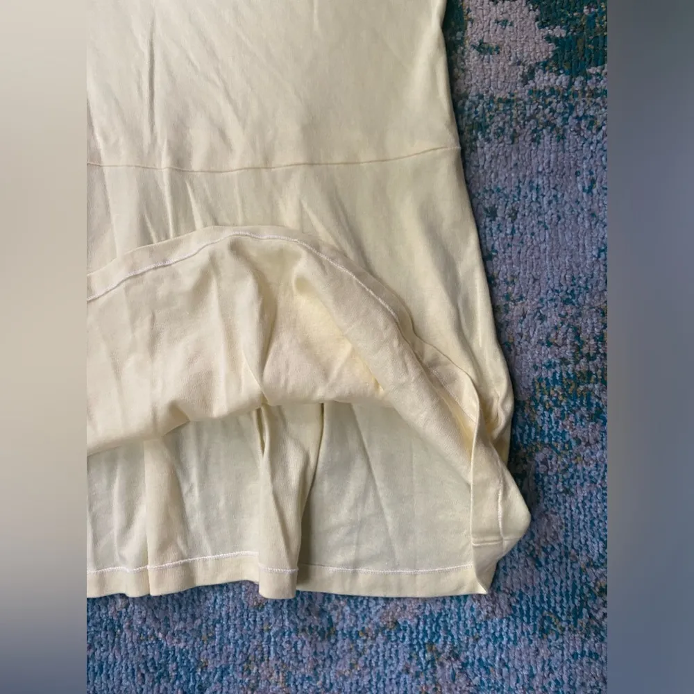 Vintage Avon Fashions yellow cut out sleeveless tennis swing dress, size medium - Image 4