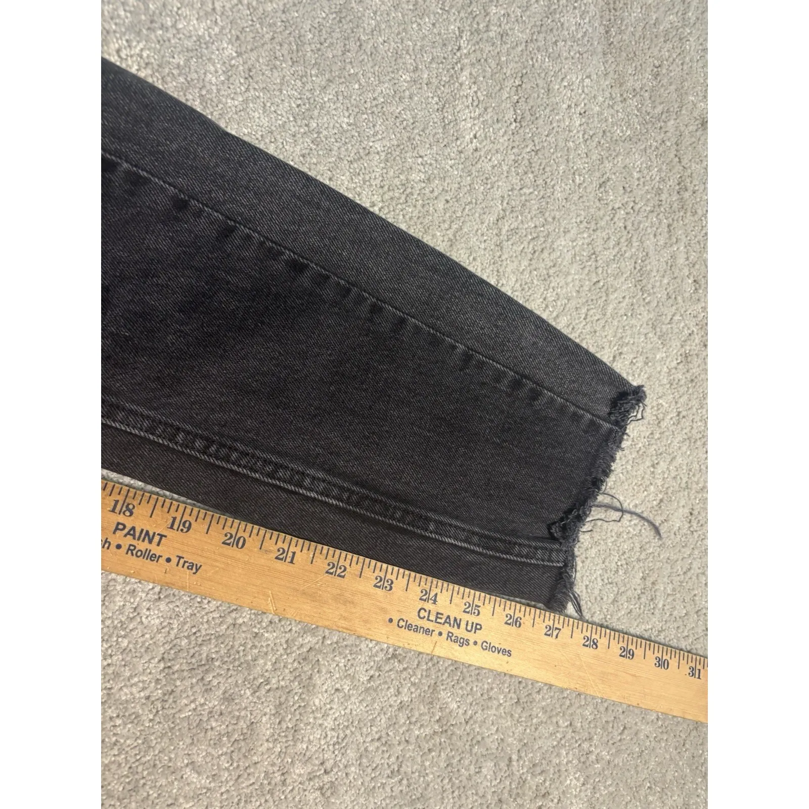 Abercrombie & Fitch Jeans Women's 24/00 Black Denim Curve Love The Mom High Rise - Image 11