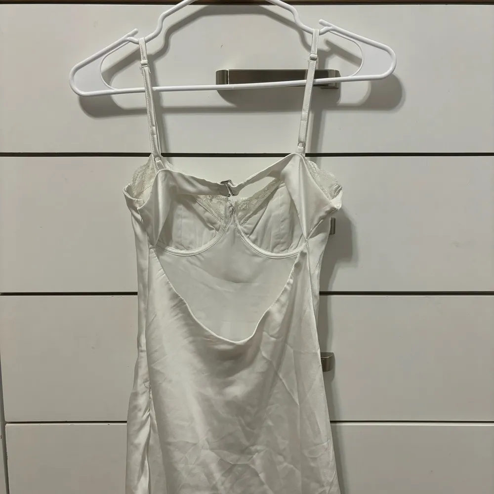 Princess Polly White Lace Mini Dress - Image 3