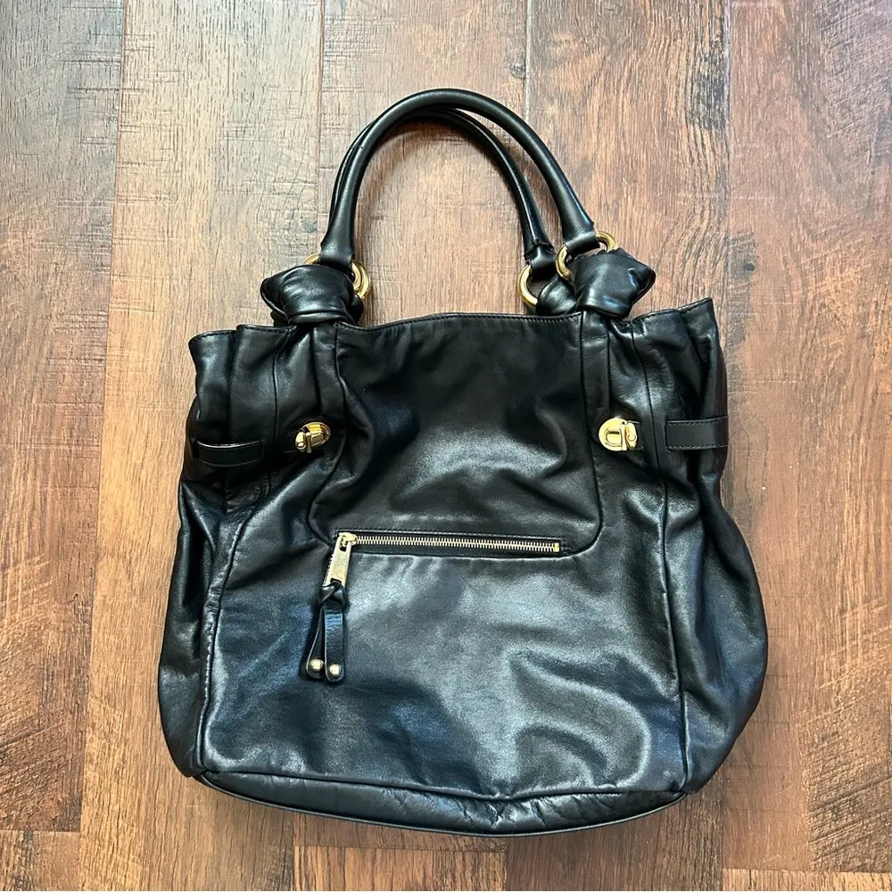 MARC JACOBS black leather bag, made in Italy - Image 5