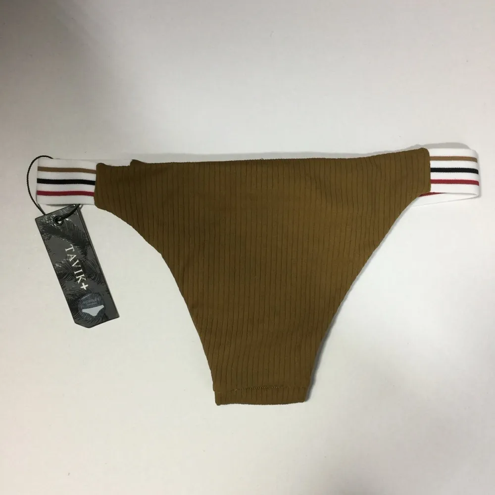 TAVIK Ribbed Hadley Bikini Bottom XS - Image 4