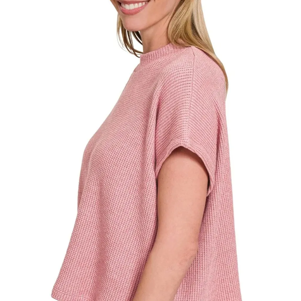 ✨NWT Zenana Sweater Boxy Top & Long‎ Pants Set - Image 3