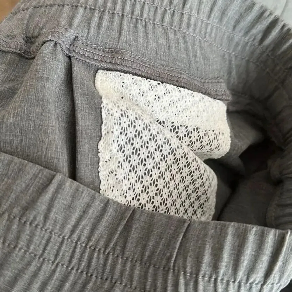 𝅺ORVIS Pull On Ankle Pants Gray Size Small‎ - Image 3
