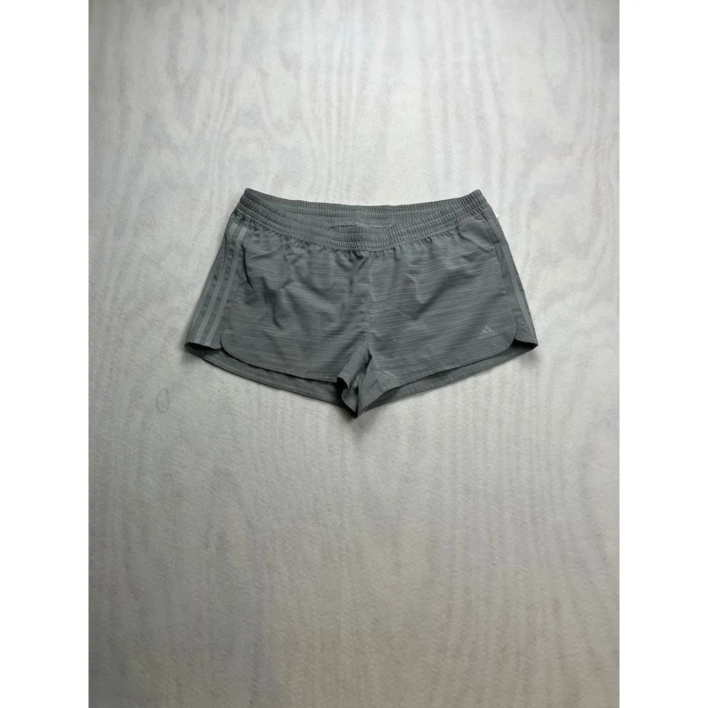 Adidas Womens AEROREADY Running Shorts Medium Grey Heather XL GH1380 New - Image 2