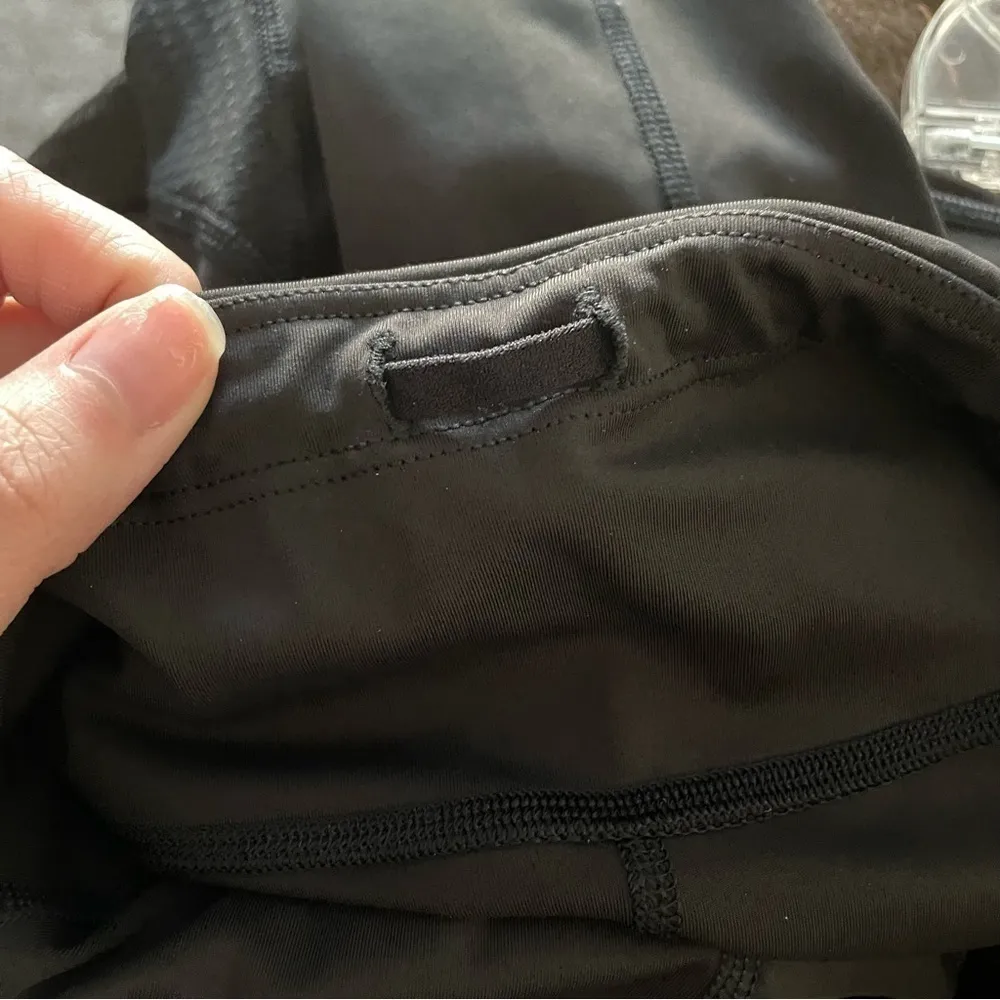 Black Ultimate Run 7/8 Tight Mesh Ankle Zip Leggings - Image 13