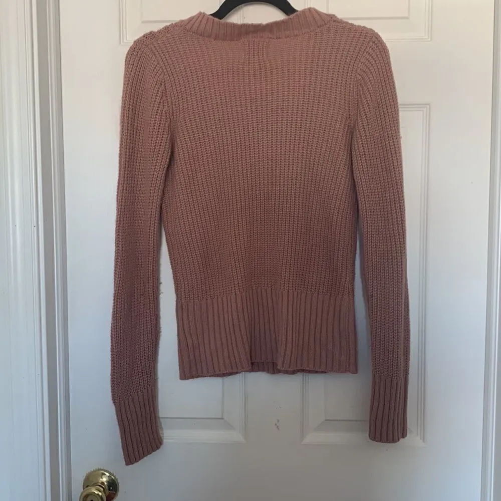 Hippie Rose Tie Front sweater - Image 2