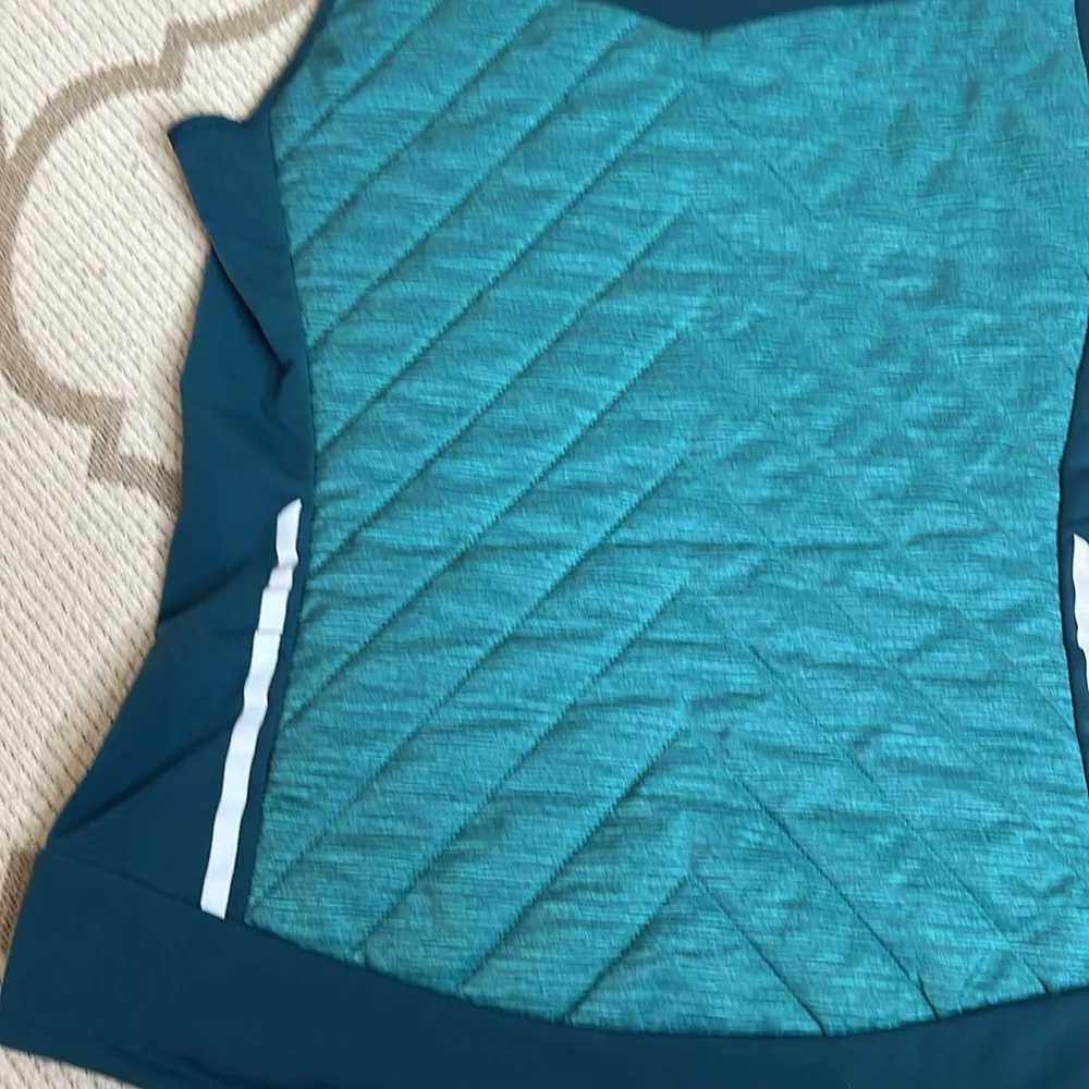 Decathlon Kalenji Women's Run Warm, Running Puffer Vest in green Size XS - Image 13